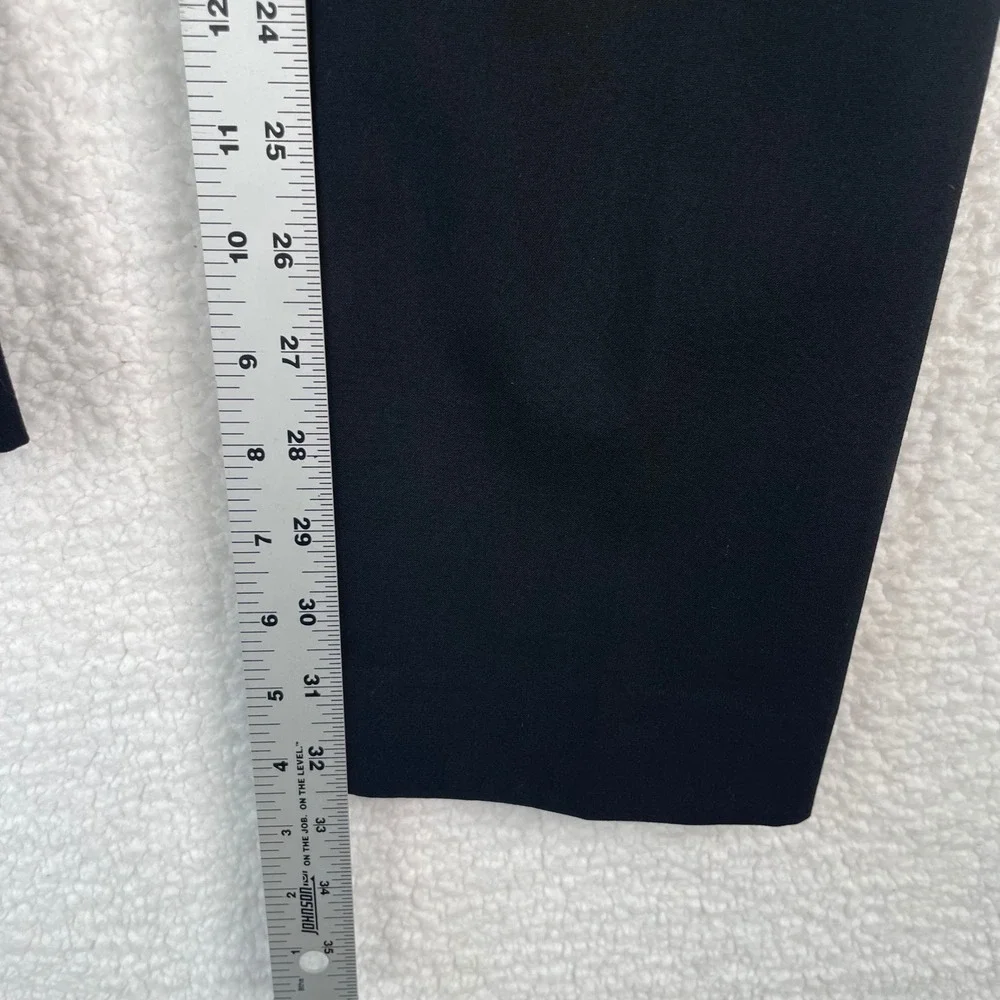 The Limited Black Collection Drew Fit Straight Leg Dress Pants Womens 2 Black - Picture 9 of 10
